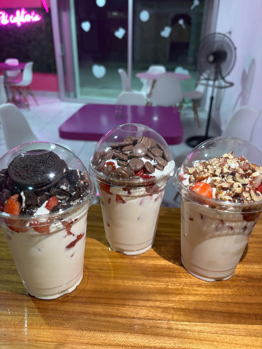 Fresas con crema