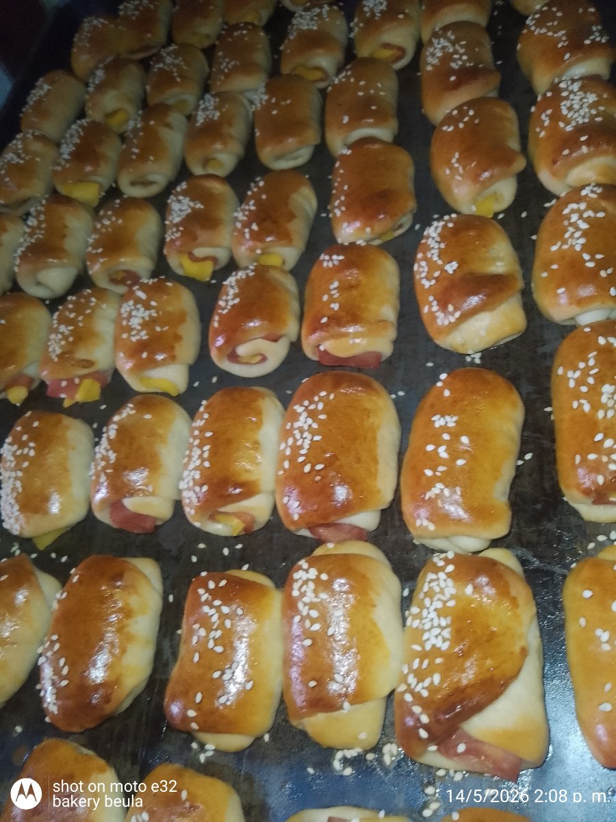 Rollitos de jamón y queso amarillo