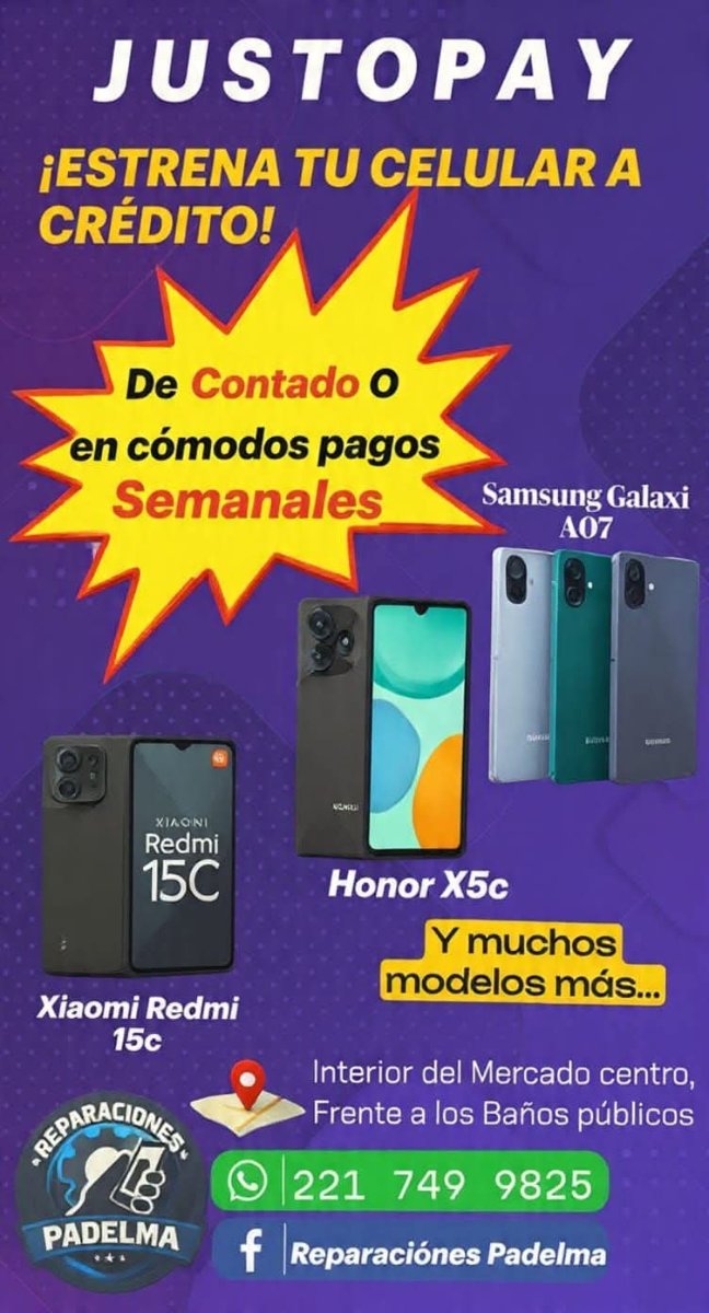 Teléfonos acrédito