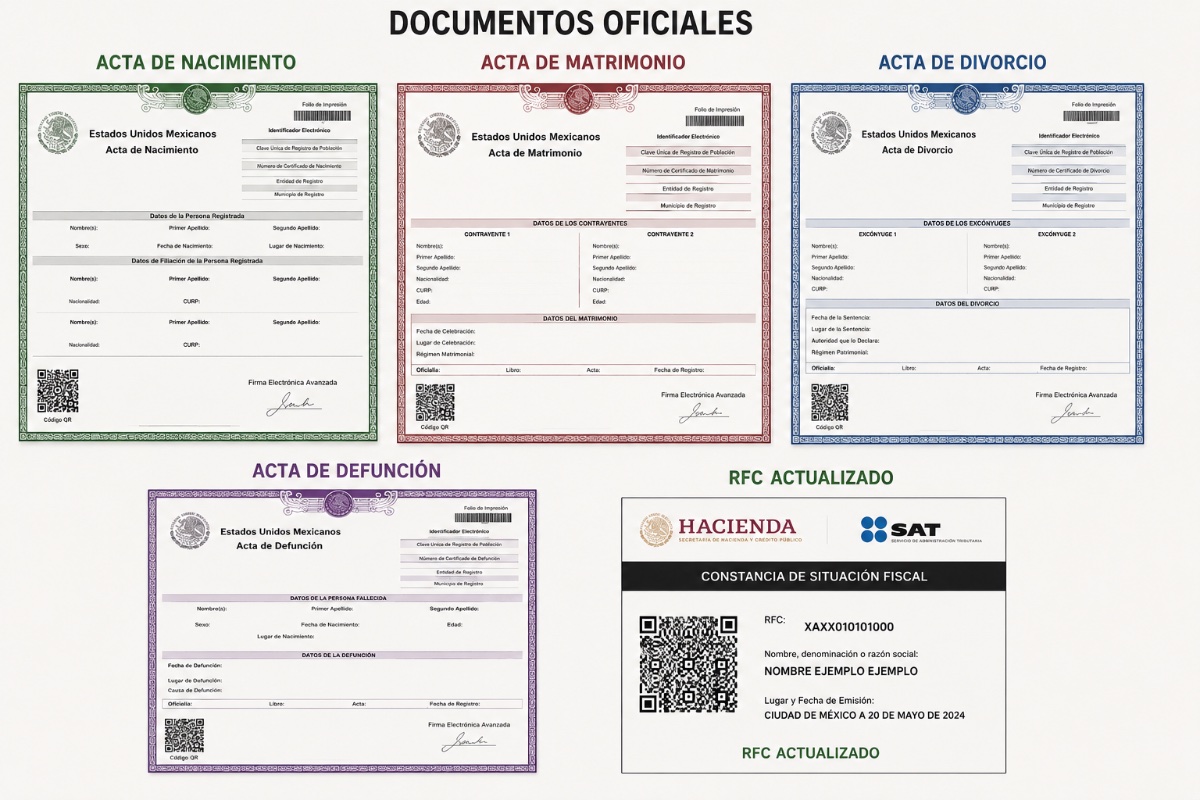 ACTAS ACTUALIZADAS Y CERTIFICADAS